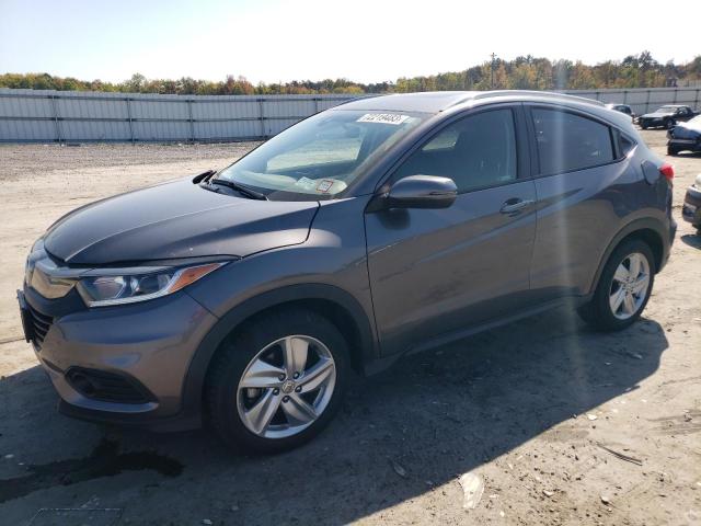 3CZRU6H56LM726696 - 2020 HONDA HR-V EX GRAY photo 1