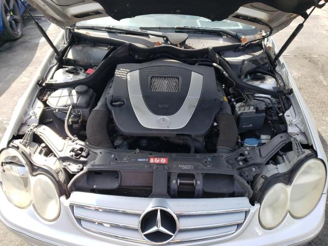 WDBTK56GX6T067302 - 2006 MERCEDES-BENZ CLK 350 SILVER photo 11