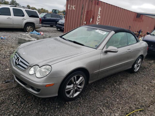 WDBTK56F88F236421 - 2008 MERCEDES-BENZ CLK 350 GRAY photo 1