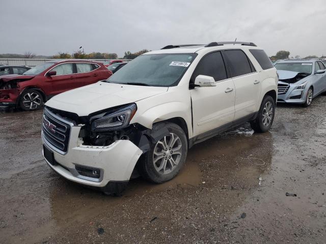 1GKKVSKDXDJ258682 - 2013 GMC ACADIA SLT-2 WHITE photo 1