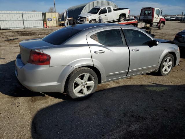 1C3CDZCB6DN741690 - 2013 DODGE AVENGER SXT SILVER photo 3