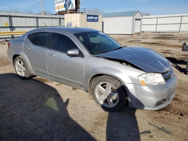 1C3CDZCB6DN741690 - 2013 DODGE AVENGER SXT SILVER photo 4