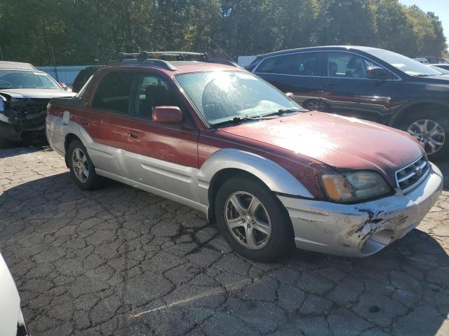 4S4BT61C637109257 - 2003 SUBARU BAJA MAROON photo 4