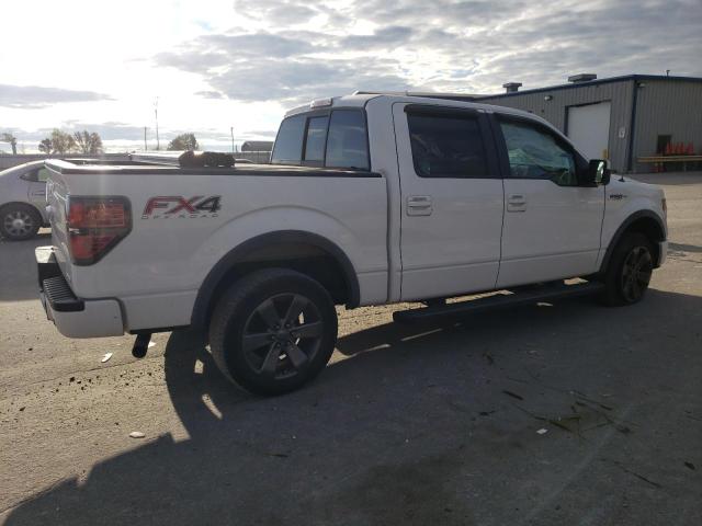 1FTFW1EF1EFC59869 - 2014 FORD F150 SUPERCREW WHITE photo 3