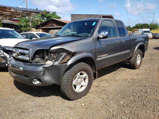 5TBBT44124S452523 - 2004 TOYOTA TUNDRA ACCESS CAB SR5 GRAY photo 1