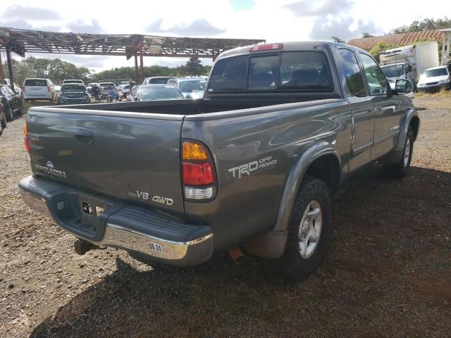 5TBBT44124S452523 - 2004 TOYOTA TUNDRA ACCESS CAB SR5 GRAY photo 3