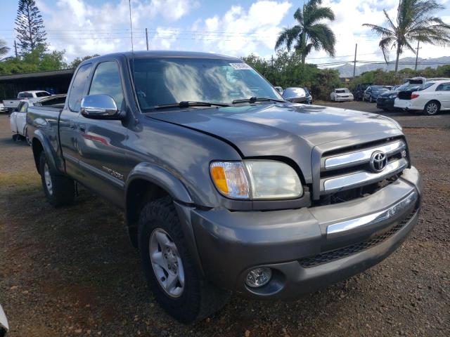5TBBT44124S452523 - 2004 TOYOTA TUNDRA ACCESS CAB SR5 GRAY photo 4