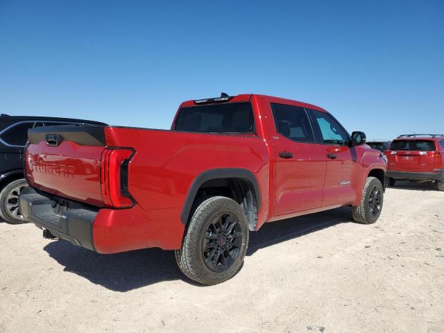 5TFLA5DB3NX002388 - 2022 TOYOTA TUNDRA CREWMAX SR RED photo 3