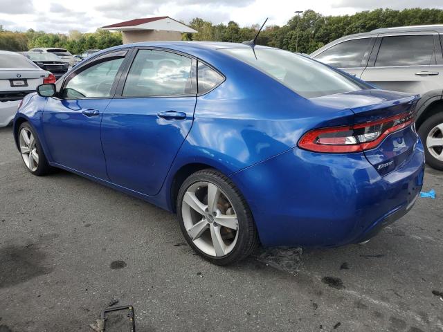 1C3CDFEB7ED798502 - 2014 DODGE DART GT BLUE photo 2