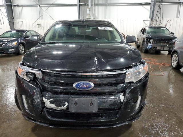 2FMDK4AK8BBA75836 - 2011 FORD EDGE SPORT BLACK photo 5