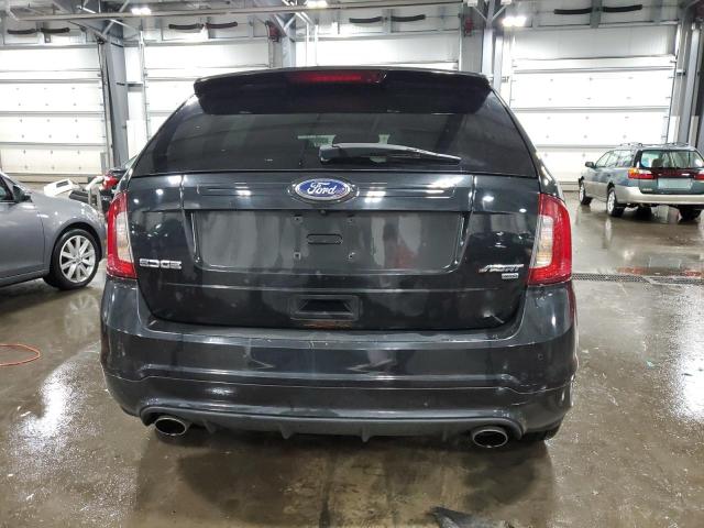 2FMDK4AK8BBA75836 - 2011 FORD EDGE SPORT BLACK photo 6