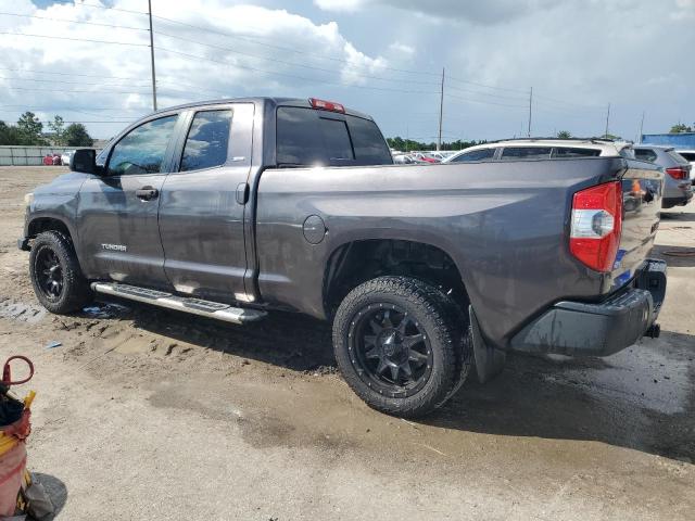 5TFRM5F15FX089671 - 2015 TOYOTA TUNDRA DOUBLE CAB SR GRAY photo 2