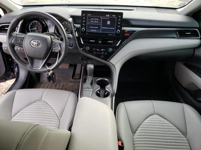 4T1S11AK8NU668510 - 2022 TOYOTA CAMRY SE NIGHT SHADE BLUE photo 8