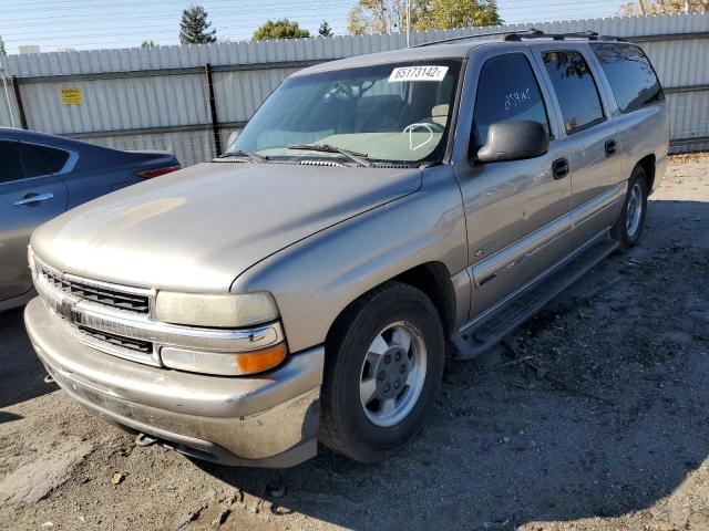 3GNEC16T4YG227727 - 2000 CHEVROLET SUBURBAN C1500 SILVER photo 2