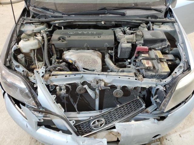 JTKDE167250047740 - 2005 TOYOTA SCION TC ნაცრისფერი ფოტო 11