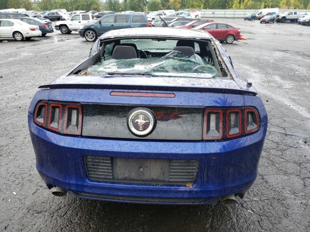 1ZVBP8AM5D5255530 - 2013 FORD MUSTANG BLUE photo 6