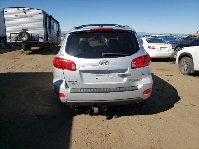 5NMSH73E29H288960 - 2009 HYUNDAI SANTA FE SE SILVER photo 6