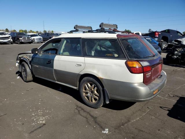 4S3BH806537631391 - 2003 SUBARU LEGACY OUTBACK H6 3.0 LL BEAN WHITE photo 2