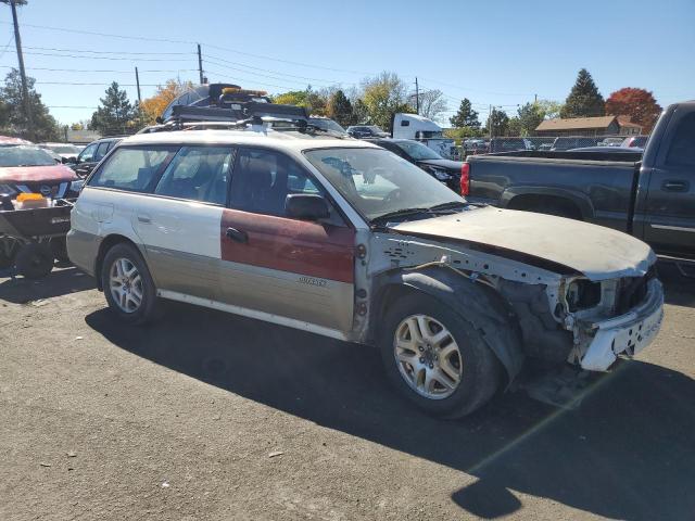 4S3BH806537631391 - 2003 SUBARU LEGACY OUTBACK H6 3.0 LL BEAN WHITE photo 4