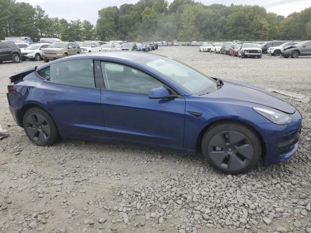 5YJ3E1EA7PF471077 - 2023 TESLA MODEL 3 BLUE photo 4