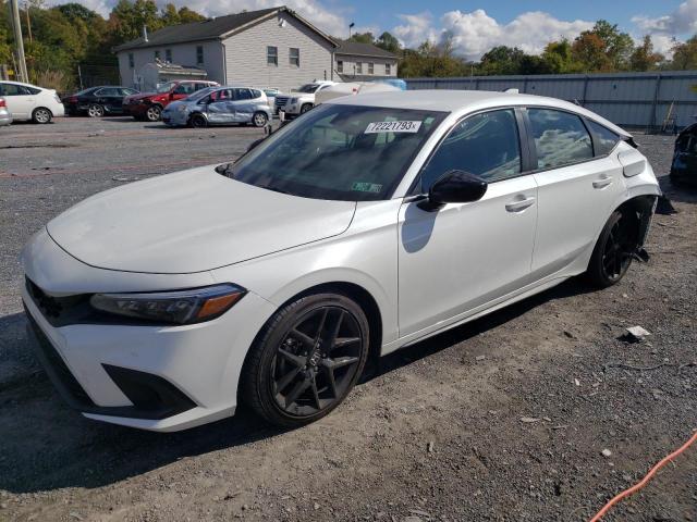 19XFL2H84NE016658 - 2022 HONDA CIVIC SPORT 白色 照片 1