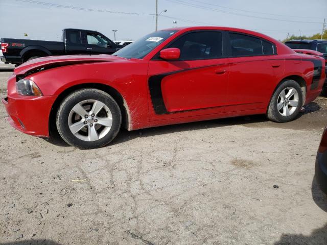 2C3CDXBG6DH571650 - 2013 DODGE CHARGER SE RED photo 1