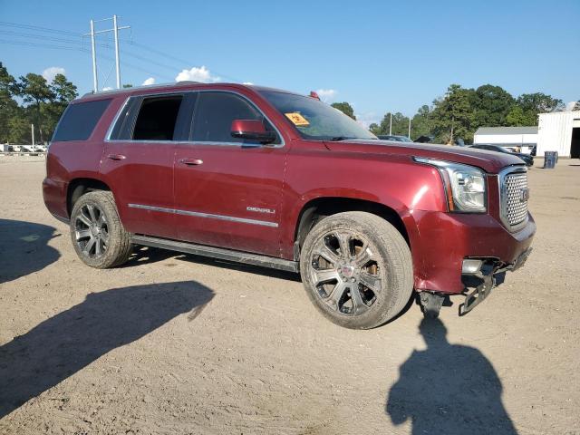 1GKS1CKJ8HR385381 - 2017 GMC YUKON DENALI RED photo 4