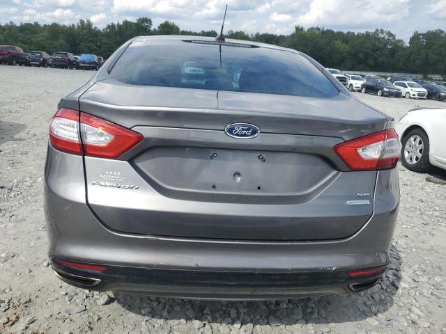 3FA6P0H91ER186766 - 2014 FORD FUSION SE GRAY photo 6