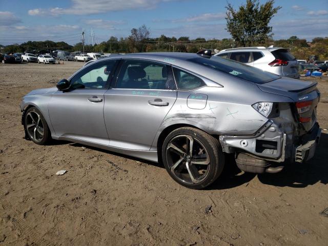 1HGCV1F31MA067987 - 2021 HONDA ACCORD SPORT SILVER photo 2