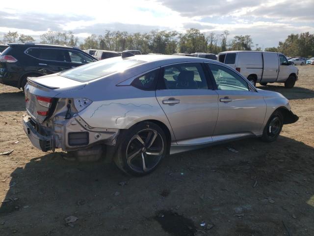 1HGCV1F31MA067987 - 2021 HONDA ACCORD SPORT SILVER photo 3