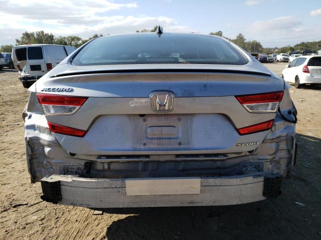 1HGCV1F31MA067987 - 2021 HONDA ACCORD SPORT SILVER photo 6