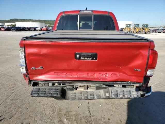 5TFCZ5AN3GX046188 - 2016 TOYOTA TACOMA DOUBLE CAB RED photo 6