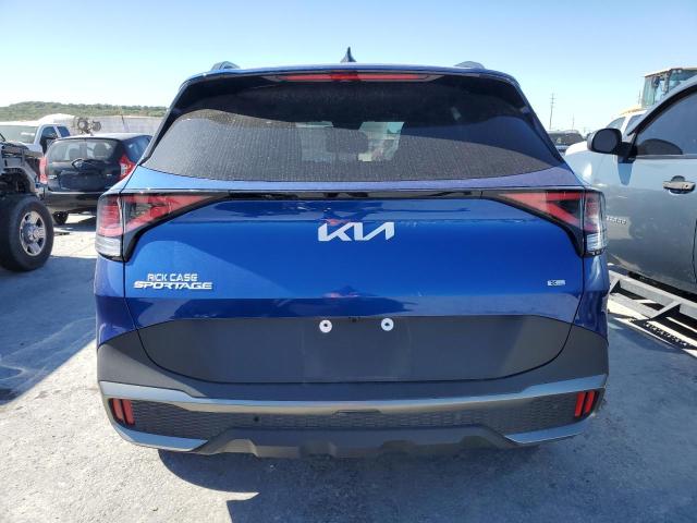 5XYK6CAF1PG008379 - 2023 KIA SPORTAGE X LINE BLUE photo 6