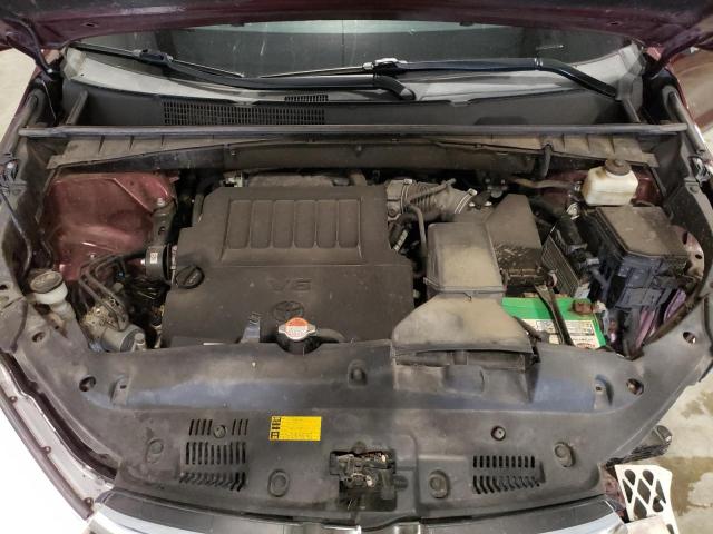 5TDJKRFH7GS331598 - 2016 TOYOTA HIGHLANDER XLE Марун фото 12