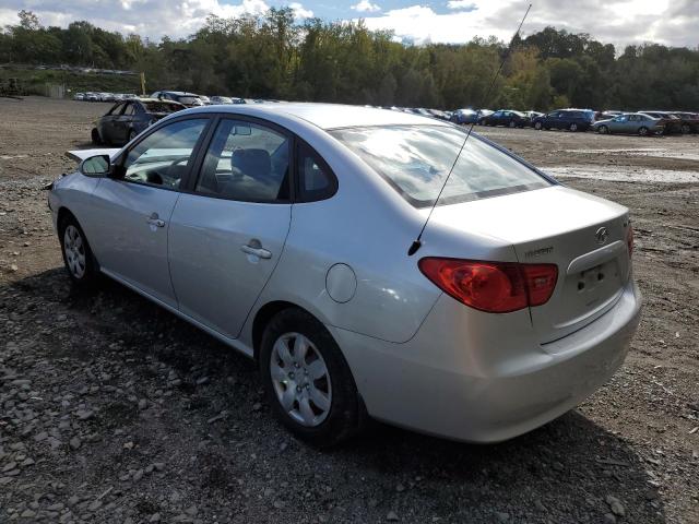 KMHDU46D57U038670 - 2007 HYUNDAI ELANTRA GLS SILVER photo 2