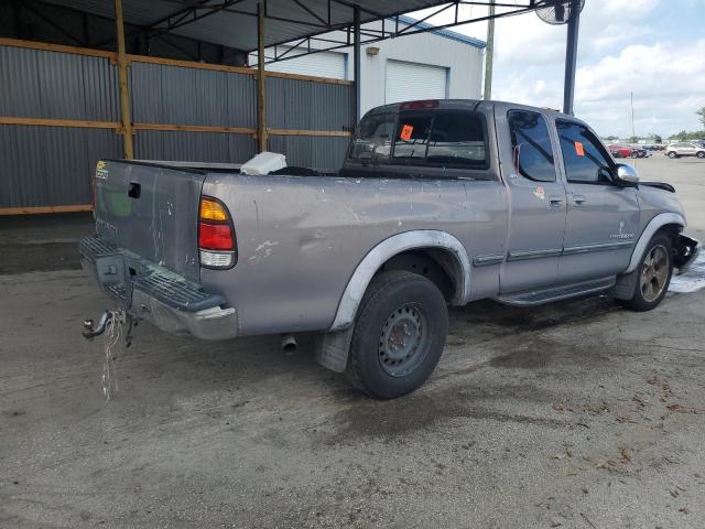 5TBRT3410YS026795 - 2000 TOYOTA TUNDRA ACCESS CAB ნაცრისფერი ფოტო 3