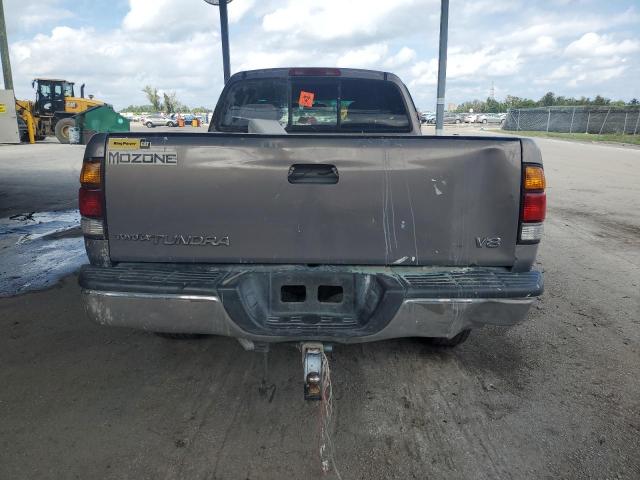 5TBRT3410YS026795 - 2000 TOYOTA TUNDRA ACCESS CAB ნაცრისფერი ფოტო 6