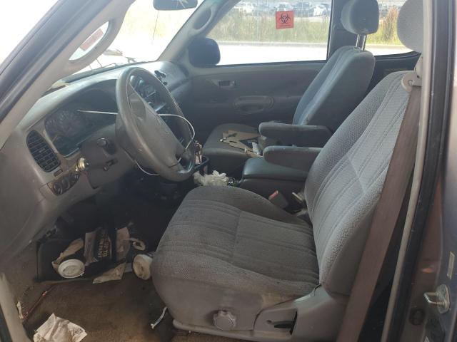 5TBRT3410YS026795 - 2000 TOYOTA TUNDRA ACCESS CAB ნაცრისფერი ფოტო 7