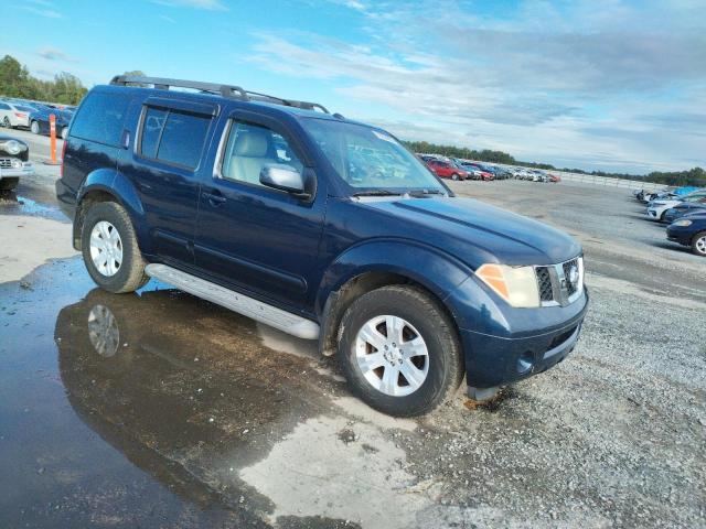 5N1AR18U46C641033 - 2006 NISSAN PATHFINDER LE BLUE photo 4