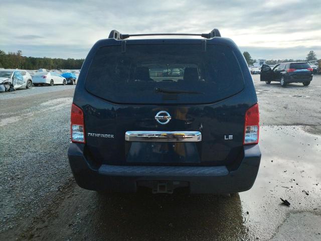 5N1AR18U46C641033 - 2006 NISSAN PATHFINDER LE BLUE photo 6
