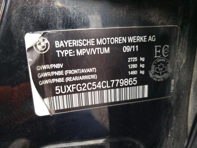 5UXFG2C54CL779865 - 2012 BMW X6 XDRIVE35I BLACK photo 14