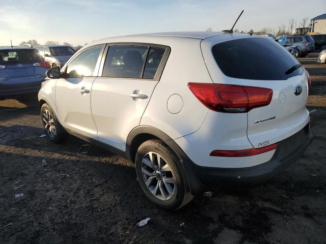 KNDPB3AC4E7578376 - 2014 KIA SPORTAGE BASE WHITE photo 2