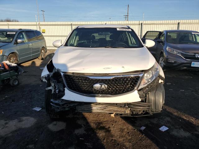 KNDPB3AC4E7578376 - 2014 KIA SPORTAGE BASE WHITE photo 5