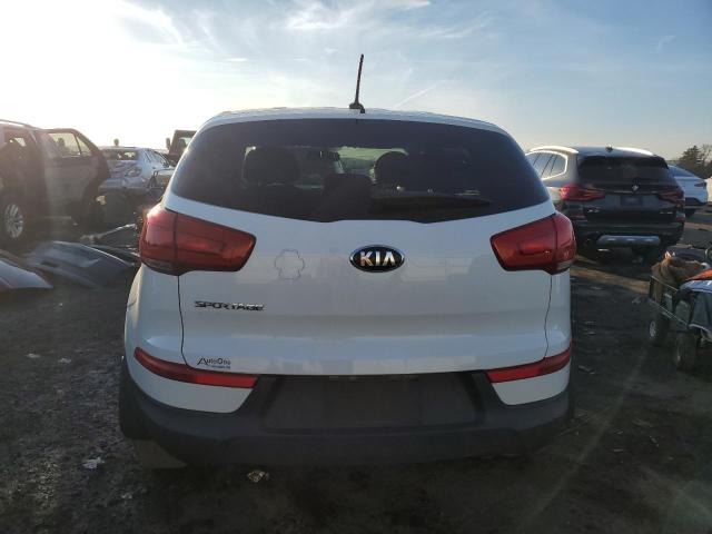 KNDPB3AC4E7578376 - 2014 KIA SPORTAGE BASE WHITE photo 6