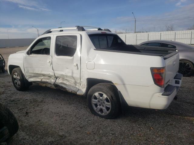 2HJYK16587H000268 - 2007 HONDA RIDGELINE RTL WHITE photo 2