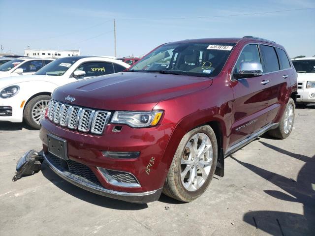 1C4RJFJT3LC366571 - 2020 JEEP GRAND CHER SUMMIT Tünd qırmızı foto 2