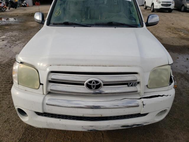 5TBDT44186S518150 - 2006 TOYOTA TUNDRA DOUBLE CAB SR5 WHITE photo 11