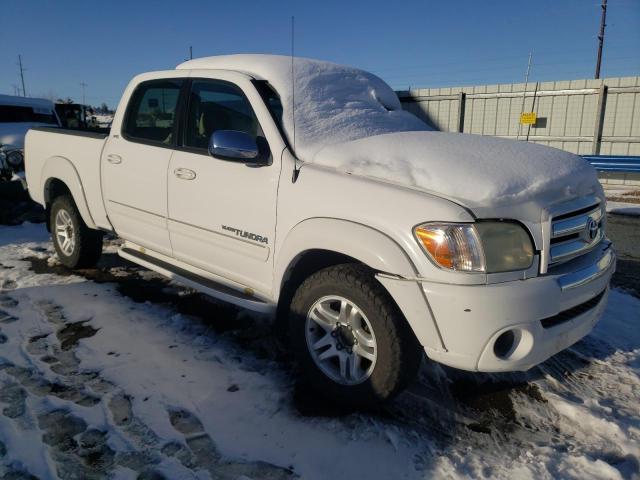 5TBDT44186S518150 - 2006 TOYOTA TUNDRA DOUBLE CAB SR5 WHITE photo 4