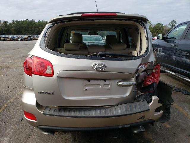 5NMSH13E77H100931 - 2007 HYUNDAI SANTA FE SE BEIGE photo 6