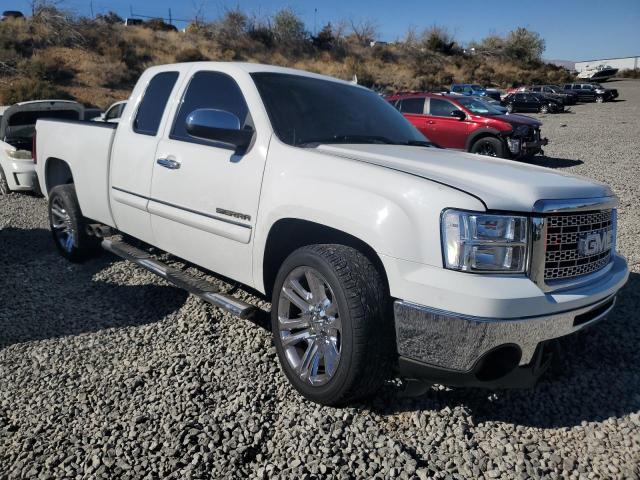 1GTR2VE39BZ308395 - 2011 GMC SIERRA K1500 SLE WHITE photo 4